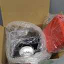 OSTBA Popcorn Maker, 1200W Mini Retro Air Popper Popcorn Machine, 12 Cups Hot Air Popcorn Popper Electric with Butter Tray, Oil-Free One-Button Control, Compact Design for Home & Gifts