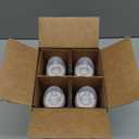 Dr. Brown's AntiColic Options+ Narrow Glass Baby Bottle with Level 1 Slow Flow Nipple, BPA-Free, 8 oz/250 mL, 0m+, 4Pack 
