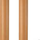 Dunzoom 2 Pack 4 x 36 Inch Mailing Tubes 0.12" Thick Kraft Paper Poster Tube with Plastic Caps for Mailing Storing Rolled Goods Storage of Art Craft Document
