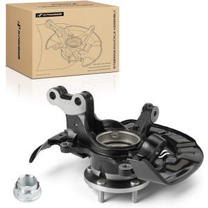 A-Premium Front Right Steering Knuckle & Wheel Bearing Hub Assembly Compatible with Toyota Highlander 2008-2017 & Lexus RX350 RX450h 2010-2015, Passenger Side