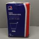 JOLLY CHEF 9 oz Clear Plastic Cups, 600 Pack Clear Disposable Cups Tumblers Perfect for Wedding, Thanksgiving, Birthday, Halloween, Christmas Party