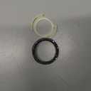 BEARDDO Metal Case for Amazfit Active 2 Smartwatch 44mm, 2 in 1 Stainless Steel Bezel & TPU Back Cover with Cleaning Cloth Accessories, Rugged Shockproof Protector for Active 2 Round Men Women Black