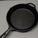 Lodge Seasoned Cast Iron Skillet 10.25 Inches - PFAS-Free, Non-Toxic Cookware - Use with an Oven, Stove, Grill, or Campfire - Naturally Non-Stick & Oven Safe