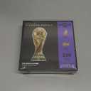 Official FIFA World Cup 2026 Edition Trophy Puzzles for Adults, 200 Pieces Football Merchandise Wooden Puzzles, Unique Soccer Gifts for Fans, Collectors Puzzle, 6.3 x 15.7 Inch Sports Souvenirs