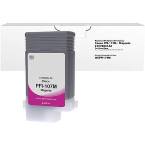 CIG Clover Replacement Ink Cartridge for Canon PFI-107M 6707B001AA | Magenta