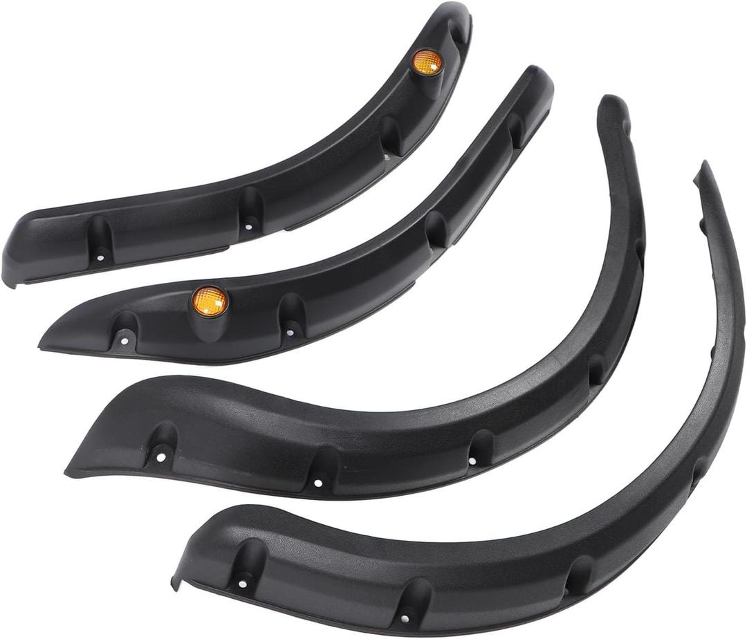 4Pcs Cart Mud Guard Flares Protective Mud Flap Flares Replacement for Car Precedent 2004 and Later