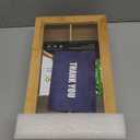 RoyalHouse Big Natural Bamboo Tea Storage Organizer with Clear Acrylic Top Window, 8 Compartments Eco-Friendly Tea Bag Holder, Multi-Functional Storage Box