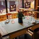 Marspark 16 Pcs Table Number Holders 8'' Metal Place Card Holders Weddings Table Sign Menu Memo Note Picture Photo Round Clip Weighted Base Stand for Anniversaries Birthdays Restaurants(Rose Gold)