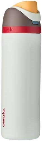 Owala FreeSip Insulated Stainless Steel Water Bottle with Straw, BPA-Free Sports Water Bottle, Great for Travel, 24 Oz, Boneyard