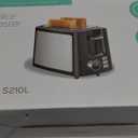 Toaster 2 Slice Wide Slot Toaster Best Rated Prime Displav Smart Toasters with LCD Digital Countdown Timer and Bagel/Defrost/Cancel/Reheat Function (Black)