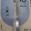 Oral-B Rechargeable Electric Toothbrush, iO3 Clean & Protect, 3 Cleaning Modes, Visual Pressure Sensor to Protect Gums, Blue