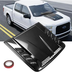 Hood Vents for Cars, Universal Hood Air Vent Cover, Car Engine Hood Vents for Trucks, Compatible with Dodge Ram 1500 2500 3500,Chevy Silverado, F-150, F-250, F-350