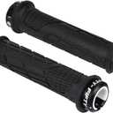 FIFTY-FIFTY Mountain Bike Handlebar Grips, Single Lock-on MTB Grips, Comfortable and Lock On, Non-Slip Bicycle Handle, Fit for All Mountain, Enduro, Downhill