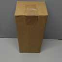 Teenyyou Small Raffle Drum Upgraded Ticket Spinner Holds 600 Tickets Raffle Wheel Spinner with Stand Drum Cage for Games Events (White)