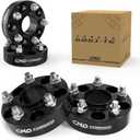 Customadeonly 5x114.3 Wheel Spacers for 370Z 350Z 240SX 300ZX GTR Murano Maxima Sentra (4pcs 38mm Thick) Black Wheel Spacer for Q60 G37 G35 Hubcentric 5x4.5 66.1mm Bore M12x1.25 Lugs