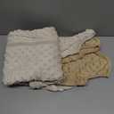 Fleece Baby Sleep Sack 18-24 Months with Plush Dots 1.5 Tog Baby Wearable Blanket with 2-Way Zipper Warm Sleeping Sack for Toddler Infant - XLarge, Coffee