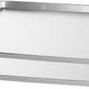 Nordic Ware Naturals Extra Large, 21 x 15 inch Baking Set - USA Made Aluminum Commercial Quality Pan for Baking or Roasting, Encapsulated Galvanized Steel Rim Prevents Warping, 2pk Big Sheet, Big Sheet, 2-pack