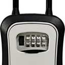 Key Lock Box for Outside - Realtor Lockbox for House Keys Outdoor - Combination Key Hiders to Hide a Key Safe Storage