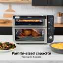 Ninja Smart Double Oven, 12-in-1, FlexDoor, Stainless Steel, DCT451
Smart Cook thermometer, FlavorSeal, Smart Finish, Air fry, bake, broil, roast, pizza
