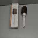 Round Blowout Hair Brush with Boar & Nylon Bristles, Vented Barrel Brush for Quick Drying & Volume, Hair Roller Brushes for Curly, Thick, Styling Brushes for Women & Girls (1.3")