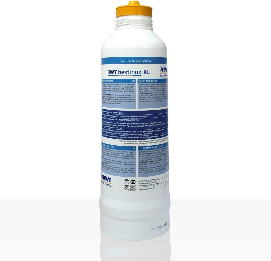 BWT Bestmax Filter Cartridge XL Size - Limescale Protection All-rounders - 5 Stage Filtaration - Capacity 6800 litres