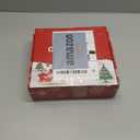 24Pcs Christmas Village Sets,Christmas Village Houses with LED Light, Christmas Town Scene Figurines Building Sets, Christmas Home Decor Collection Buildings