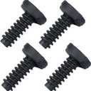 Upgraded DC61-01722B Leveling Leg Replacement Parts for Samsung Washer Adjustable Leg Pedestal Feet WA45K7600AW/AA WA52J8060AW/A2 Samsung Washer Feet Rubber Pad Leveler Leg Bottom Foot