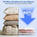 Vacuum Seal Bags For Clothing Travel With Wireless Electric Pump9 Combo Space Saver Vacuum Storage Bags In 3 SizesCompression Travel Packing For Luggage,Ideal For Air Planes, Apartments