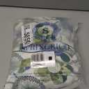 SPRINGRICO White Chair Covers for Dining Room 6 Pack, Stretch Floral Dining Chair Cover, Washable Spandex Kitchen Parsons Chair Slipcovers, Seat Protector for Home or Party (Set of 6, FLORAL3)