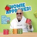 Gaias Premium and Soft Fruit TP Organic Bamboo Toilet Paper | 48 Mega Rolls, 3 Ply, 370 Sheets | FSC Certified, PFAS & BPA Free, Eco-Friendly, Sustainable Tissue - Plastic Free, Septic Safe, Vegan : Health & Household