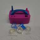 PCFING Balloon Pump Electric, Portable Balloons Inflator Blower Machine with Balloon Tie Tool & Dual Nozzle