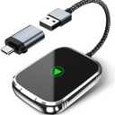 Wireless CarPlay Adapter for Apple iPhone, Android Auto Adapter, 2 in 1 Car Play Dongle