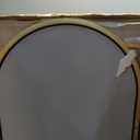  20.5"/56" Floor Mirror Full Length, Arched Full Length Mirror with Stand, Full Body Mirrors for Bedroom Living Room or Cloakroom Gold