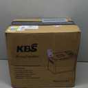 KBS 2LB Bread Maker, 19-in-1 Automatic Bread Machine Stainless Steel with Ceramic Pan,15H Timer&1H Keep Warm, Sourdough, Gluten-Free, 650W Bread Maker Machine with 3 Loaf Sizes 3 Crust Colors, Recipes