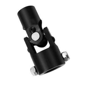 3/4 Round x 1" DD Steering Universal U Joint Black, Maximum Working Angle: 35 Degree, Total Length: 96mm (3-3/4")