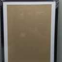 Mxtallup 15x23 Picture Frames Solid wood, Display Pictures 13x21 Inch With Mat or 15x23 Inch Without Mat, Poster Frames 13x21 in Photo Frames Wood Black (T22B1523W1321)