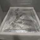 HESONTH Frameless Bathroom Medicine Cabinet with Beveled Edge Mirror,Surface/Recessed Mount Vanity Storage Cabinet for Bathroom,22x30 Inch,WF1001-1626