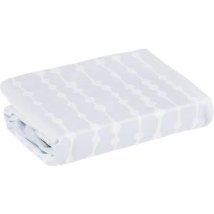 4moms Breeze Bassinet Sheets, Machine Washable, Soft, Plush, Waterproof Fabric, Grey Beads (1 Count (Pack of 1))