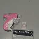 Stitch Gun for Clothes Stitchy Tagging Gun for Clothing Stitchy Quick Clothing Fixer -Includes 1,000 Black Fasteners & 1,000 White Fasteners & 6 Needles (Hotpink + White)