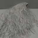 Witch Wig Old Lady Wig Women Long Grey Curly Costume Wig Cosplay Halloween Hair, Silver Grey