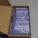 ReliThick 50 Pcs Slatwall Sign Holder PVC Wall Mount Sign Holders Flush Signage Card Grip for Slatwall Panels Supermarket Restaurant Store Garage Retail Shop