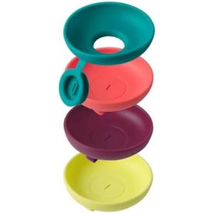 KFASANOMDZ Silicone Popsicle Holders for Kids, Ice Cream Holder to Prevent Drips on Hands, Catch Before Dripping, Reusable for Popsicles, Ice Cream-4count, Set of 2