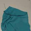 Women Shrug Chiffon Cardigans Open Front Short Sleeve Bolero for Evening Dressy (Medium, Blue Green)