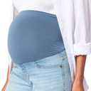 Women's Maternity Boyfriend (Blue, XS)