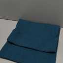 FUTEI Teal Chenille Decorative Throw Pillow Covers 18x18 Inch Set of 2,Soft Cozy Faux Linen Textured Cushion Case,Farmhouse Home Decor for Couch Living Room