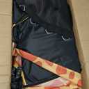 ZCMHAXJ 55" Trampoline for Kids with Enclosure, 440lbs Capacity Indoor & Outdoor Toddler Trampoline with Adjustable Gymnastics Bar & Toys, for Boys & Girls (Giraffe)