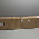 PVC Slide-On Door Bottom | Adjustable Plastic Weatherstrip Door Bottom with Drip Cap | 3 Feet (36-Inch) | for 1 3/4 Doors | White | Fits Gaps 3/8 to 7/8 | Made in The USA White