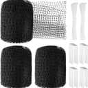 NONMON Bird Netting 5 x 100 FT Heavy Duty Garden Netting Deer Fence Netting Pest Barrier for Protect Fruit Trees, Plants and Vegetables Against Birds, Deer, Squirrels, Black - 2 Pack