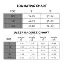 Rayon Made from Bamboo Sleep Sack 18-24 Months 1.0 Tog Ultra Soft Baby Wearable Blanket Toddler Sleep Sack 2t for Babies Unisex Girl Boy 2-Way Zipper Baby Sleeping Bag Breathable XL