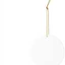 3 x 10pcs Sublimation Blanks Ceramic Disc Ornaments, Christmas Tree Decor Round Ornament for Sublimation, Blank Ceramic Ornaments (3" Round-Sublimation)